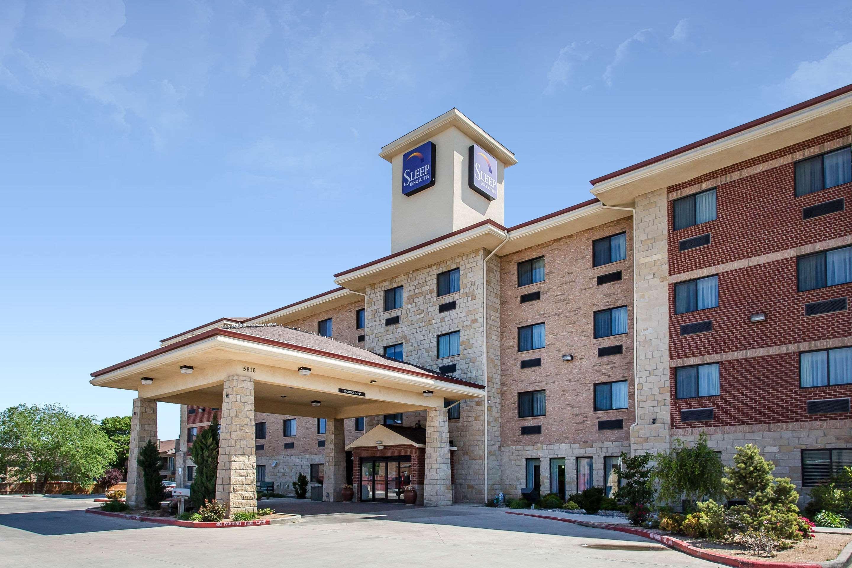 Sleep Inn & Suites Lubbock Exterior foto